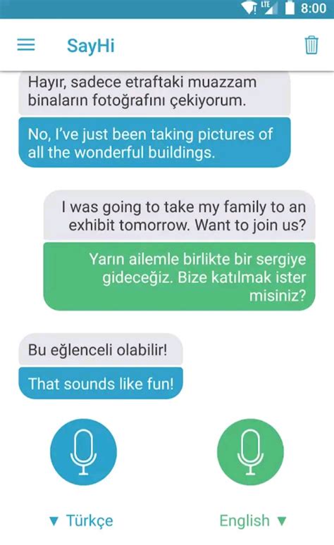 Farklı Dillerde Konuşmayı Sağlayan Çeviri Uygulamaları